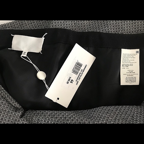 Maison Martin Margiela Black/White Skirt - Picture 2 of 6